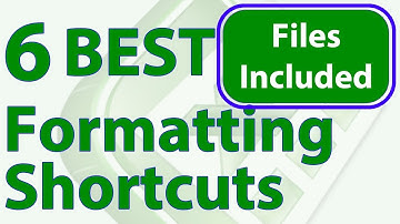 6 Must Know Excel Formatting Keyboard Shortcuts