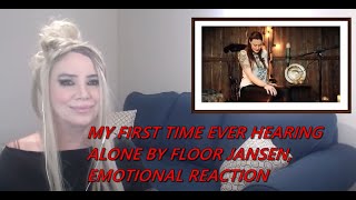 My reaction to Floor Jansen singing ALONE, (Heart cover)