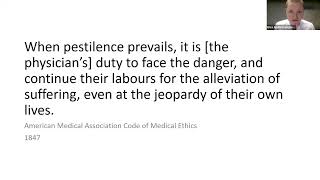 “When Duty Calls, Hang Up: The Ethics of Quitting for Clinicians” Erica Andrist, MD