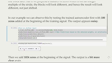 MLfAS - 06 Convolutional Autoencoder - 03 Effects of Signal Shifts