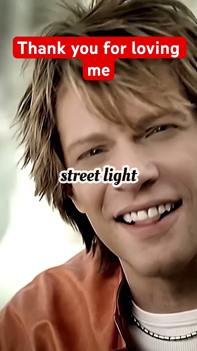 Thank You For Loving Me #bonjovi #lyrics #shortsyoutube