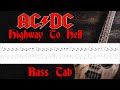 ADC - Highwayway To Hell - Bass Track Only with Tab and Score