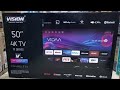 Vision plus 50 inches 4k uframeless smart tv vidaa os with 3 months free showmax mybloopers fyp
