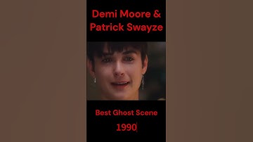 Demi Moore and Patrick Swayze best Ghost scene then 1990 #demimoore #patrickswayze