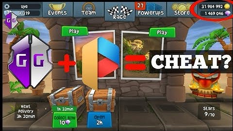 TUTORIAL CHEAT BEACH BUGGY RACING 2 WITH GAME GUARDIAN...!!!
