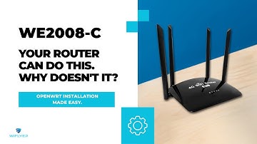 🔓 The Ultimate WE2008C Mod: Unlock VPN, AdBlock & More with OpenWrt!#openwrt #4glterouter