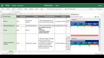 SlideGen - Excel to PPT in minutes