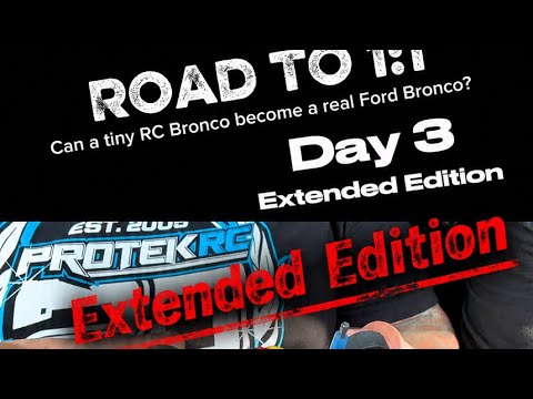 Was this a good trade? Tiny Truck, Big Impact. SCX30 RC Bronco to a real 1:1! Day 3 Extended Edition