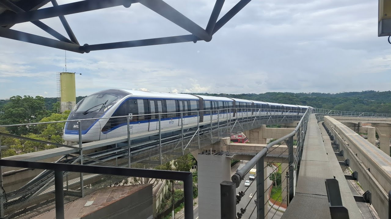 Bora # ANDAR DE MONOTRILHO 🚝 em sao PAULO # DA VILA # UNIAO ATE A SAPOPEMBA 🚝