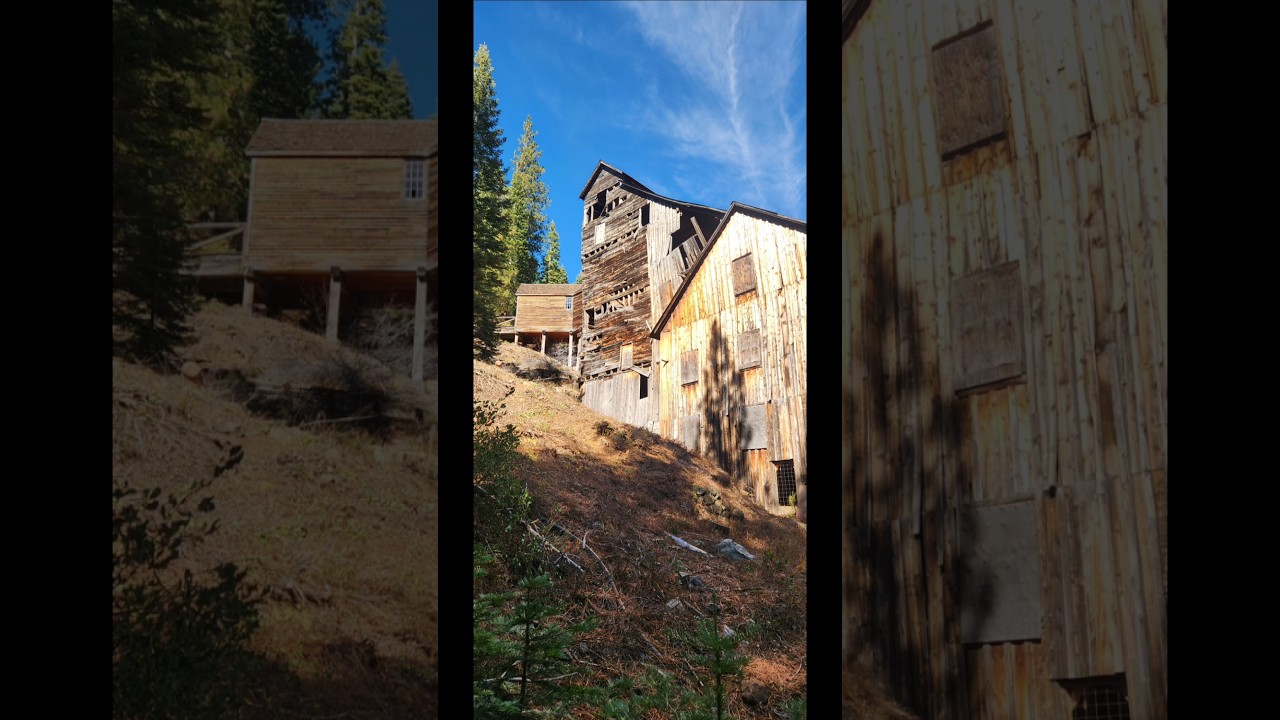 Hiking around Plumas-Eureka State Park and the old Mohawk Stamp Mill 