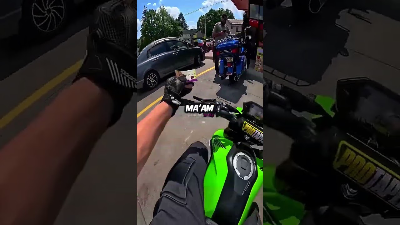 Biker Offered A HAPPY ENDING 😭