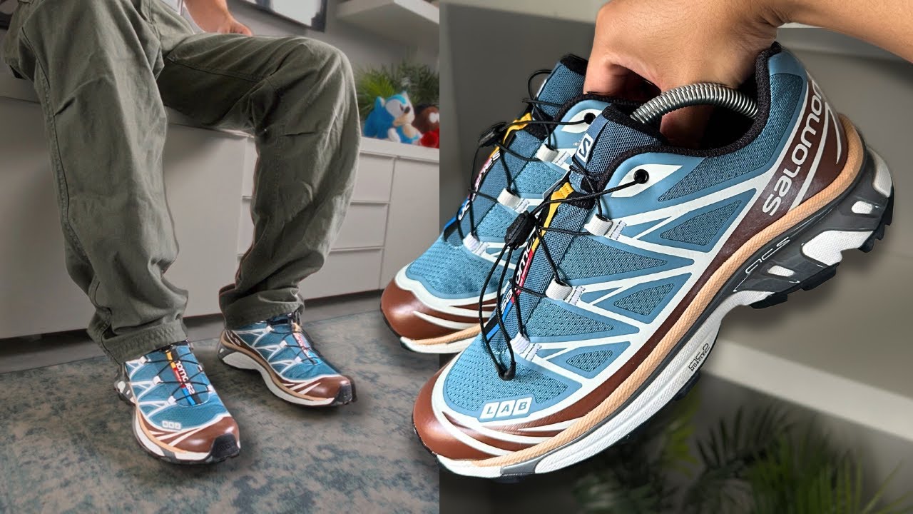 Salomon XT-6 Aegean Blue Brown