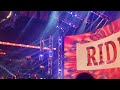 Wwe raw 071122 matt riddle entrance pyro live