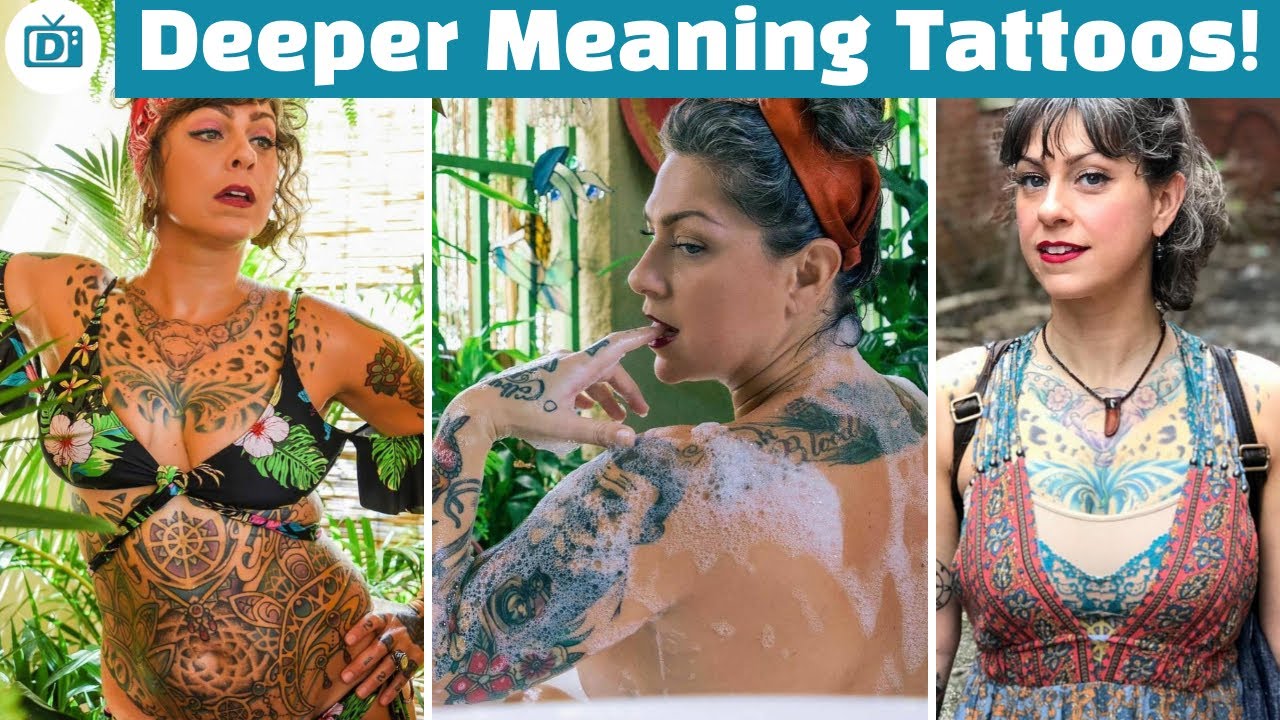 Danielle Colby Tattoo and their shocking meaning revealed  YouTube