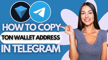 How To Copy Ton Wallet Address In Telegram (EASY WAY)