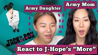 J - Hope’s More: Reaction By Army Mom & Daughter