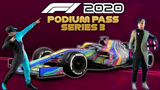 EXPLORING F1 2020 Season Pass Series 3! | NEW CUSTOMISATION ITEMS!