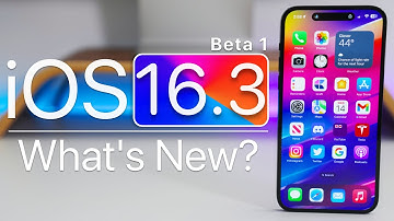 iOS 16.3 Beta 1 is Out! - What
