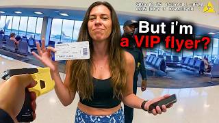 When Dumb First Class Passengers Get Arrested at Airport