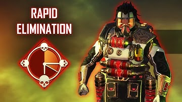 How to get RAPID ELIMINATION BADGE in 2023 | APEX LEGENDS