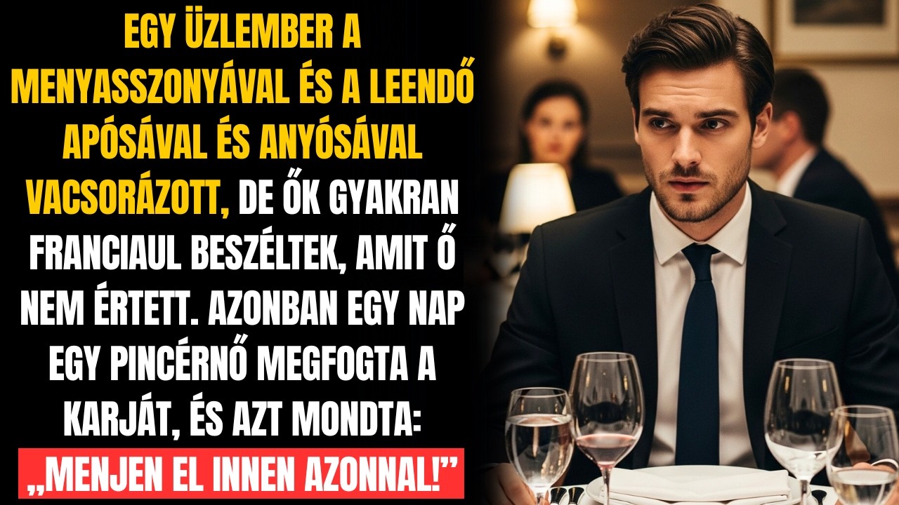 „TŰNJ EL MOST!” – A RIADÓ, AMI EGY ÜZLETEMBERT MENTETT MEG A VACSORÁN