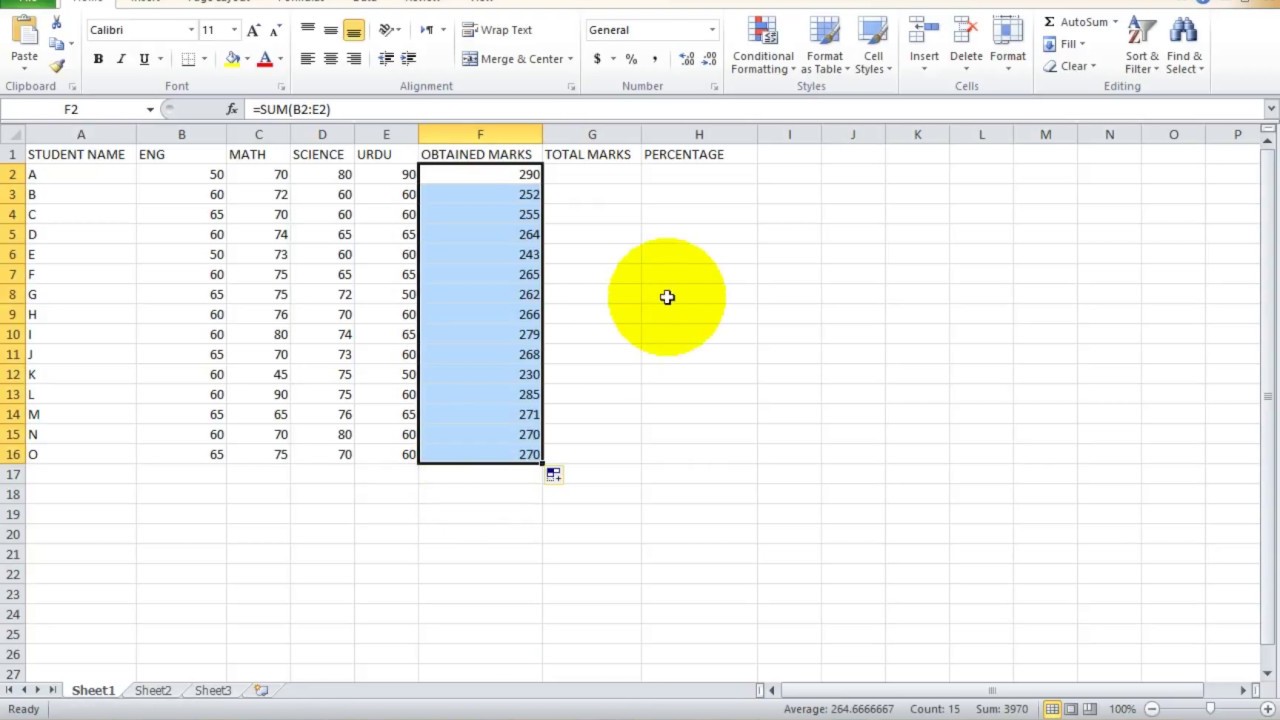 How To Calculate Percentage In Excel How To Calculate Percentages In Excel With Formulas Youtube