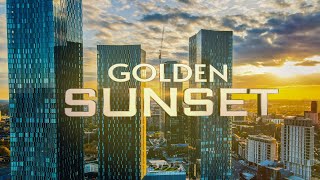 Manchester Golden Sunset DJI Mavic Air 2 R