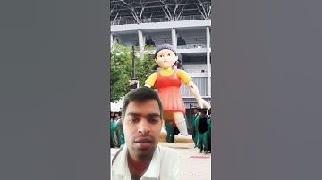 Squid Game doll  Ai Mentality Players Run #squidgame #squidgame2