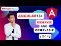 Observer and observable in angular  observer and observable patterns in angular  hindi