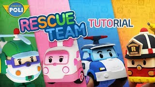 Transformed into clay♥ RescueTeam became so soft! | Friends of Robocar POLI | Gony’s Claytown screenshot 5
