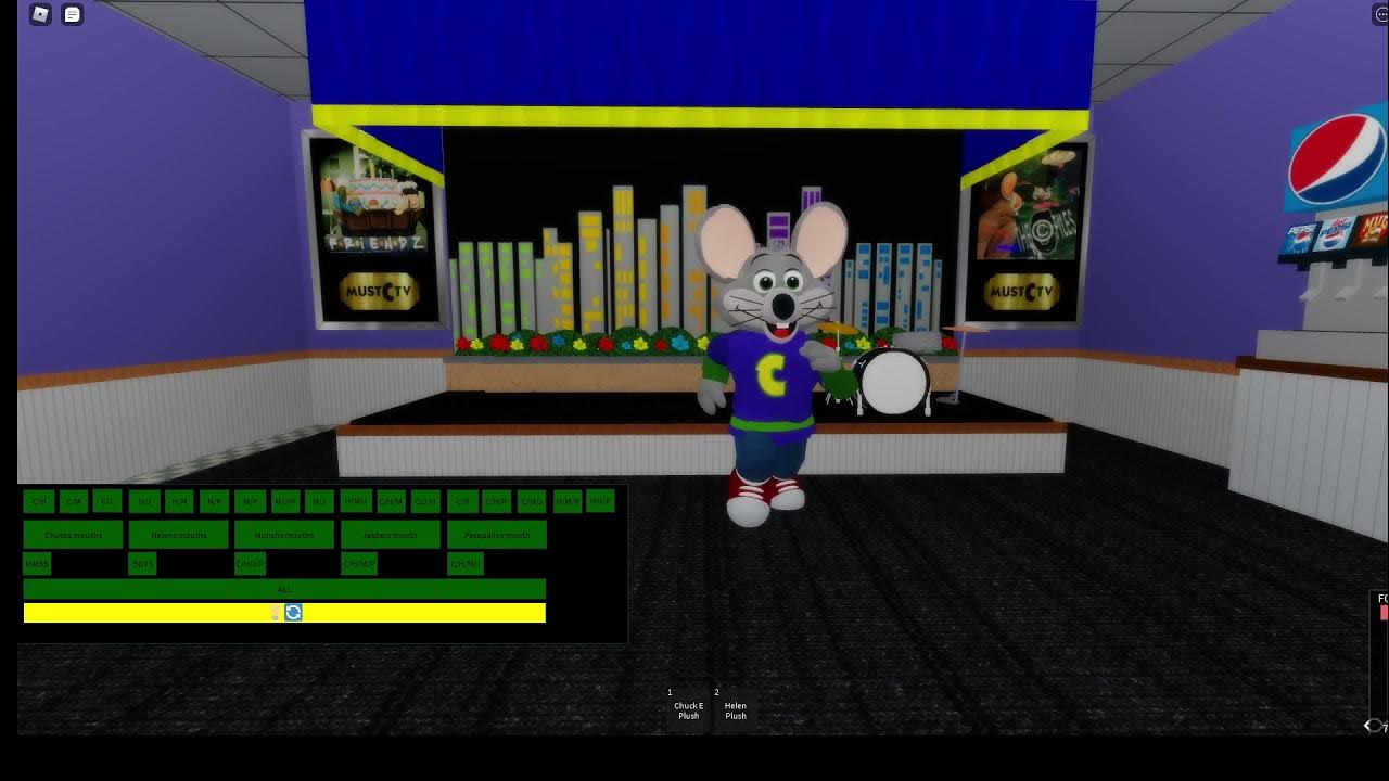 Cupid Shuffle Rockstar Chuck E Cheese Walk Around Youtube