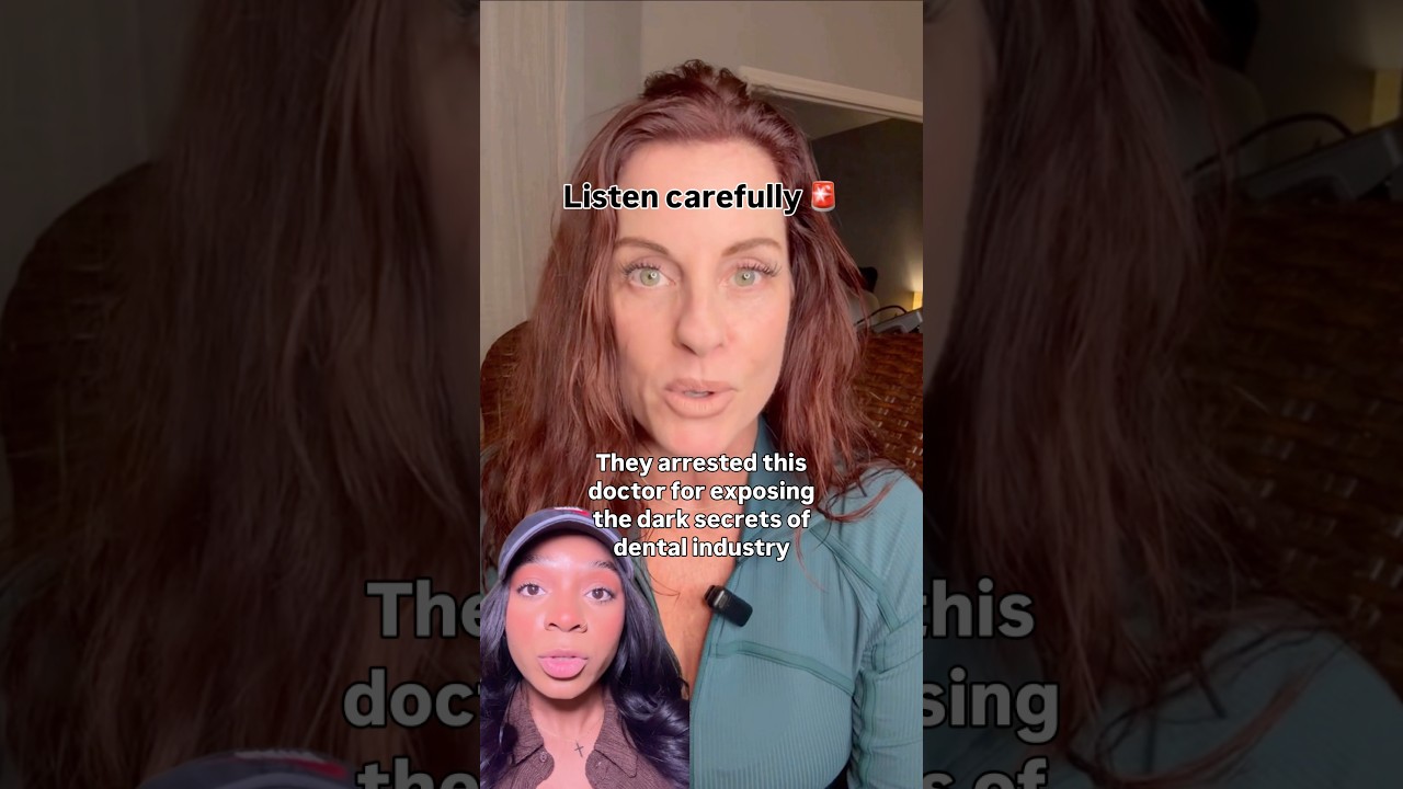 She said this? Wtf😳Dentists Can’t Believe 10 Sec Routine for Teeth & Gum Health 