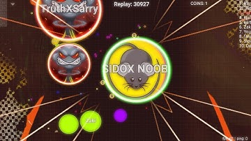 Blob.io | Crazy mode (solo&teaming)#8💪