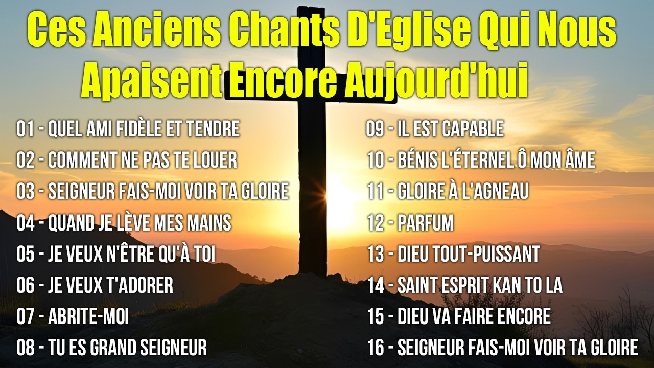 Ces Anciens Chants D'Eglise Qui Nous Apaisent Encore Aujourd'hui 🗼Quel Ami Fidèle Et Tendre...