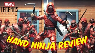 Marvel Legends HAND NINJA Spider-Man Into the Spider-Verse Stilt-Man BAF Wave Action Figure Review