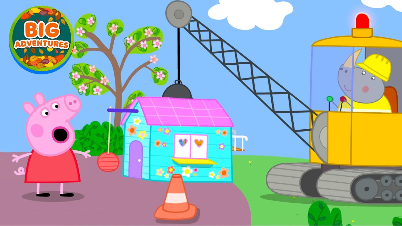 Peppa Pig Goes on a Clubhouse Adventure🌳 Outdoor Holiday Mini Movie | Full Episodes | 18 Mins