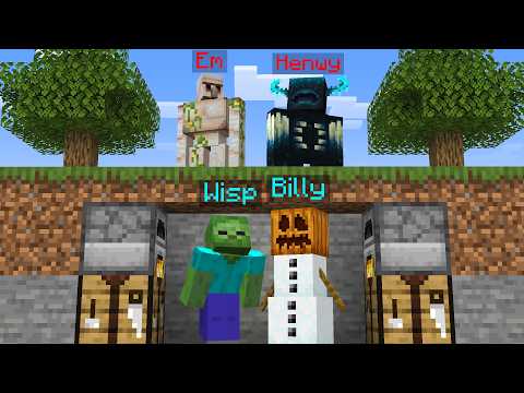 Minecraft Manhunt, But We can Shapeshift...