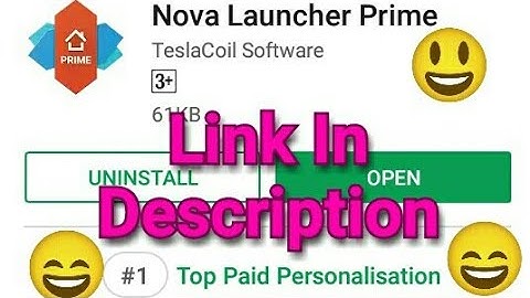 Nova Launcher Prime App Free Download | Link in description | Black Market