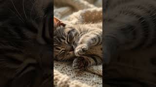 Cute sleeping cat #citten #cats #babykitty