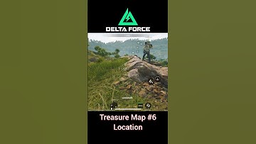 Treasure Map No.6 Location - Delta Force Operations #shorts