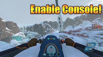 How to Enable the Console in Subnautica Below Zero! (Early Access)