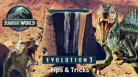 Waterfalls - How to Build - Jurassic World Evolution 3