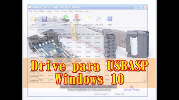 Como instalar drive para USBASP no Windows 10