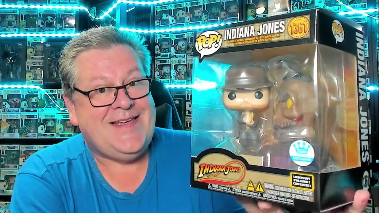 Paulie Pops Indiana Jones Light Up Temple of Doom Funko Shop Exclusive Pop  found at Toys R Us! 