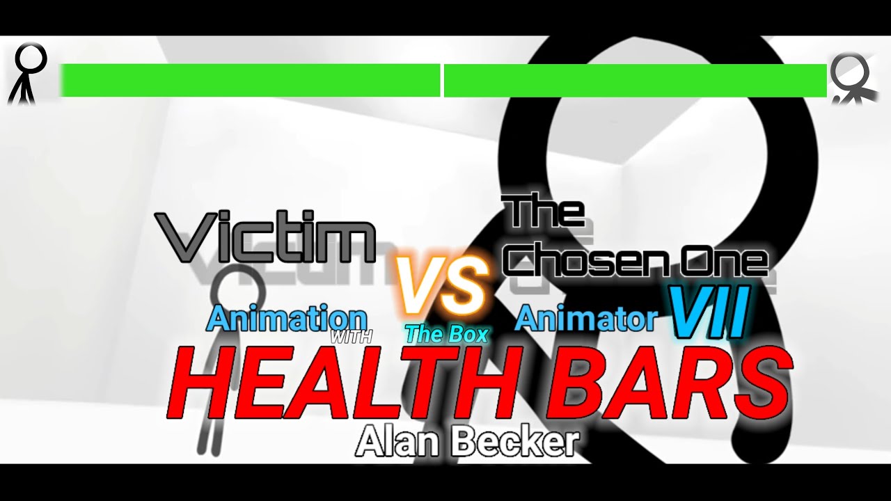 Animation Vs Animator VII With HEALTHBARS | Victim vs The Chosen One # ...