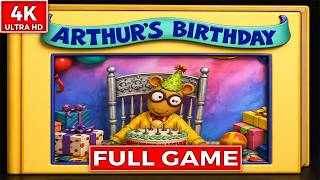 Arthur's Birthday Living Books Walkthrough 4K UHD Longplay