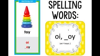 Unit 9 Week 2 Blending/Spelling/HFW