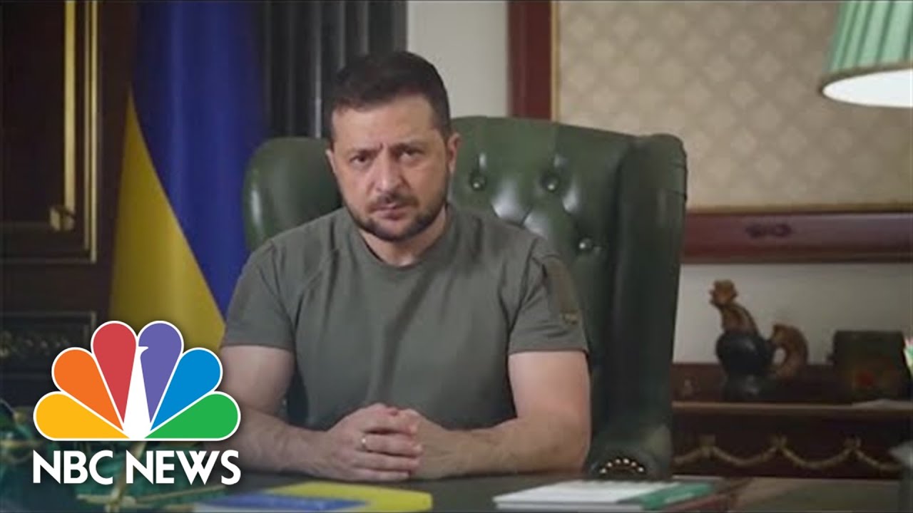 Zelenskyy Applauds U.N. Mission To Zaporizhzhia Nuclear Power Plant