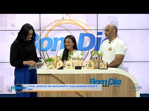 Casal investe no Artesanato com Madeira Pinus e MDF 07 03 2025