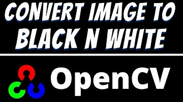 Convert image to black and white using opencv python | Grayscale Image save tutorial